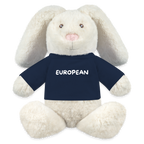 "EUROPEAN" - MiniFeet® RecycelHase® Creme - french navy