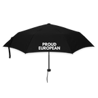 "PROUD EUROPEAN" - Regenschirm (klein) - black