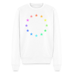 Men’s Premium Sweatshirt - "12 Stars - LGBTQ" - white