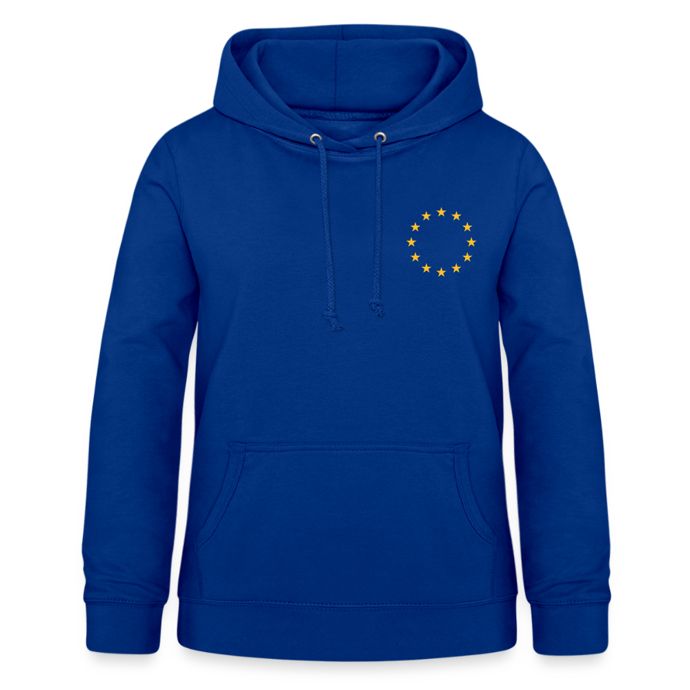 "12-stars-mini" - Frauen Hoodie - bright royal