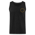 "12-stars-mini" - Männer Premium Tank Top - charcoal grey