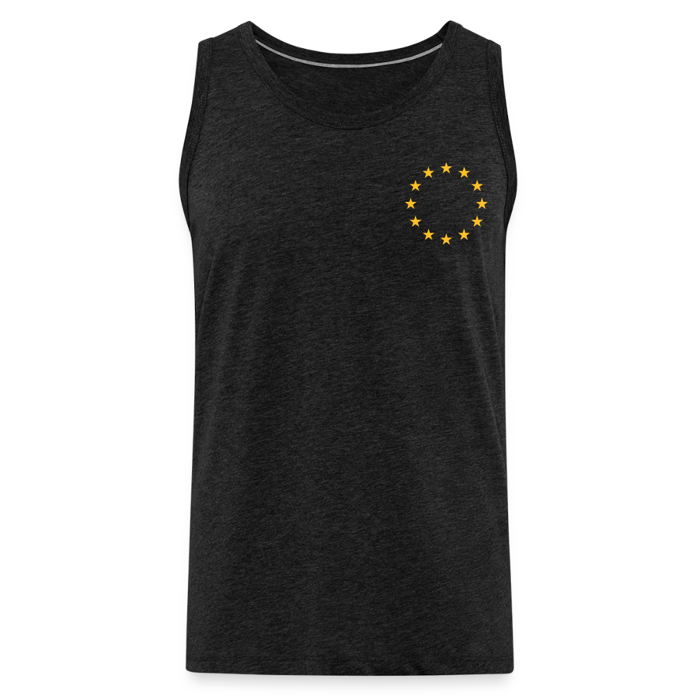 "12-stars-mini" - Männer Premium Tank Top - charcoal grey