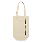 PROUD EUROPEAN - Geschenkbeutel für Flaschen - nature