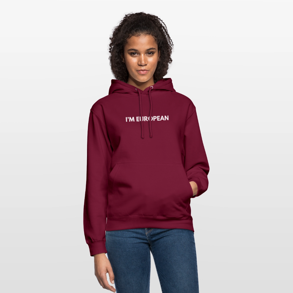 Unisex Hoodie - bordeaux