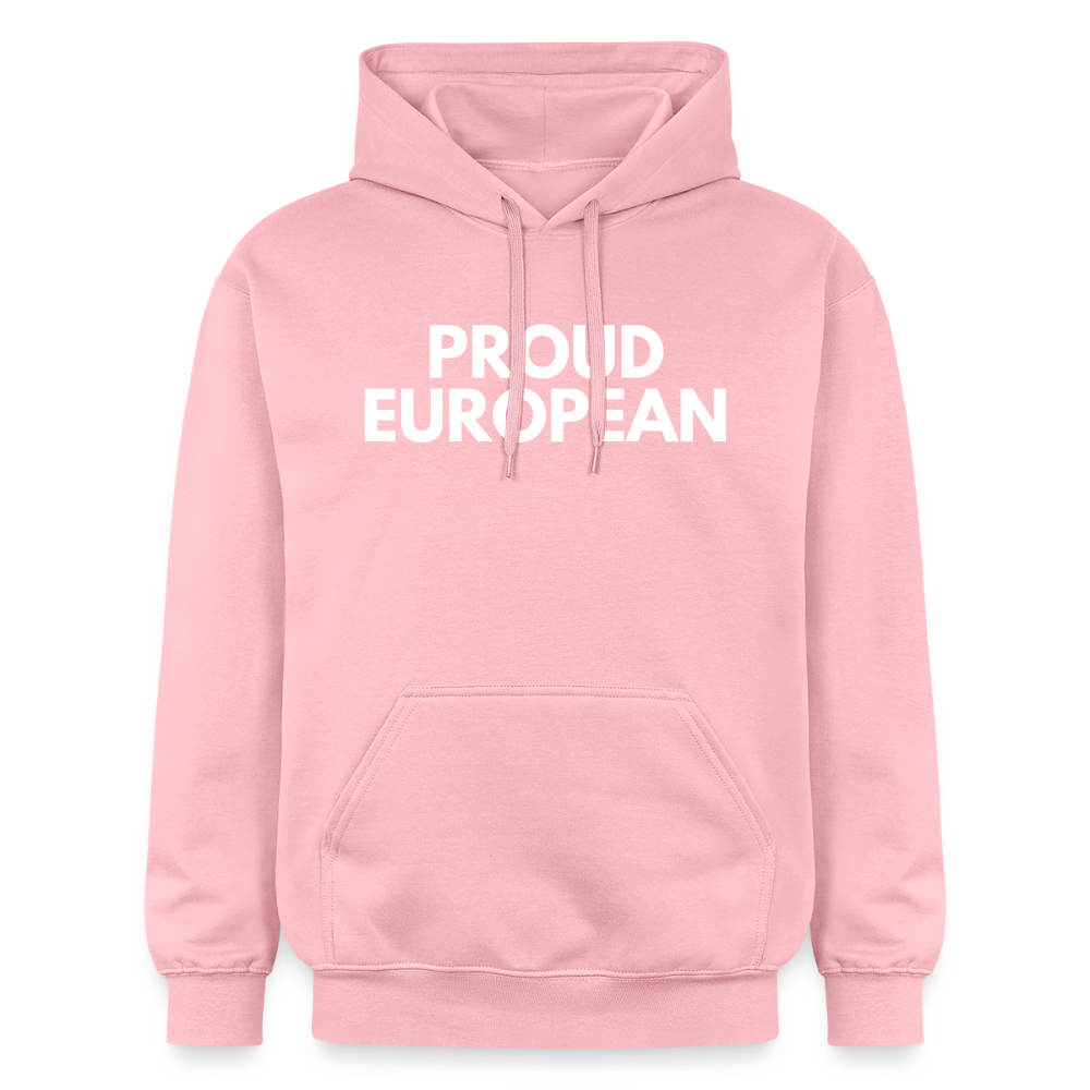 "PORUD EUROPEAN" - Gildan Unisex Softstyle® Midweight Hoodie - light pink