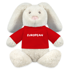 "EUROPEAN" - MiniFeet® RecycelHase® Creme - red