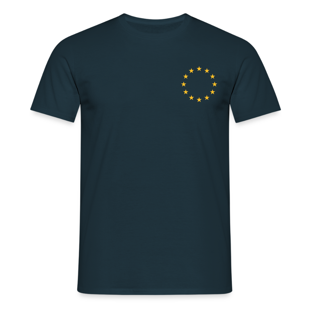 "12-Sterne-mini" Männer T-Shirt - navy