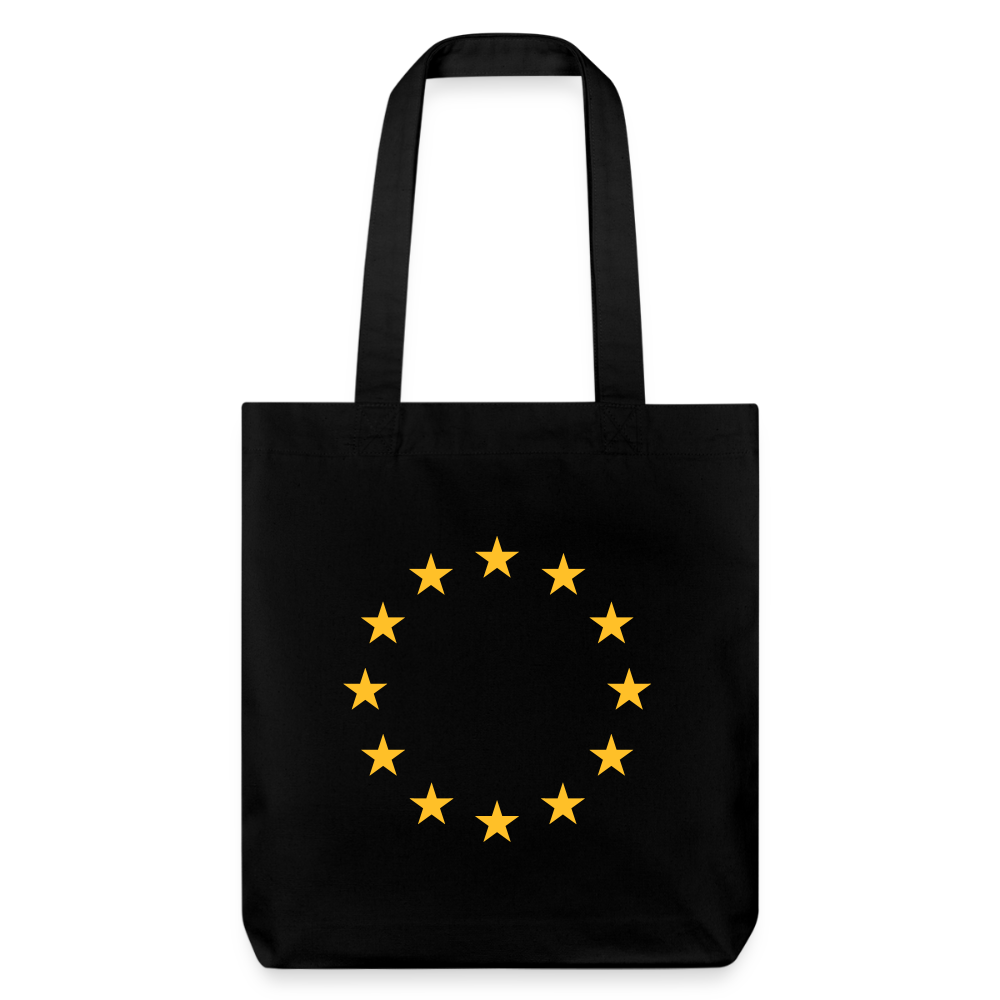 "12-Stars" - Stanley/Stella Heavyweight Recycled Tote Bag - black
