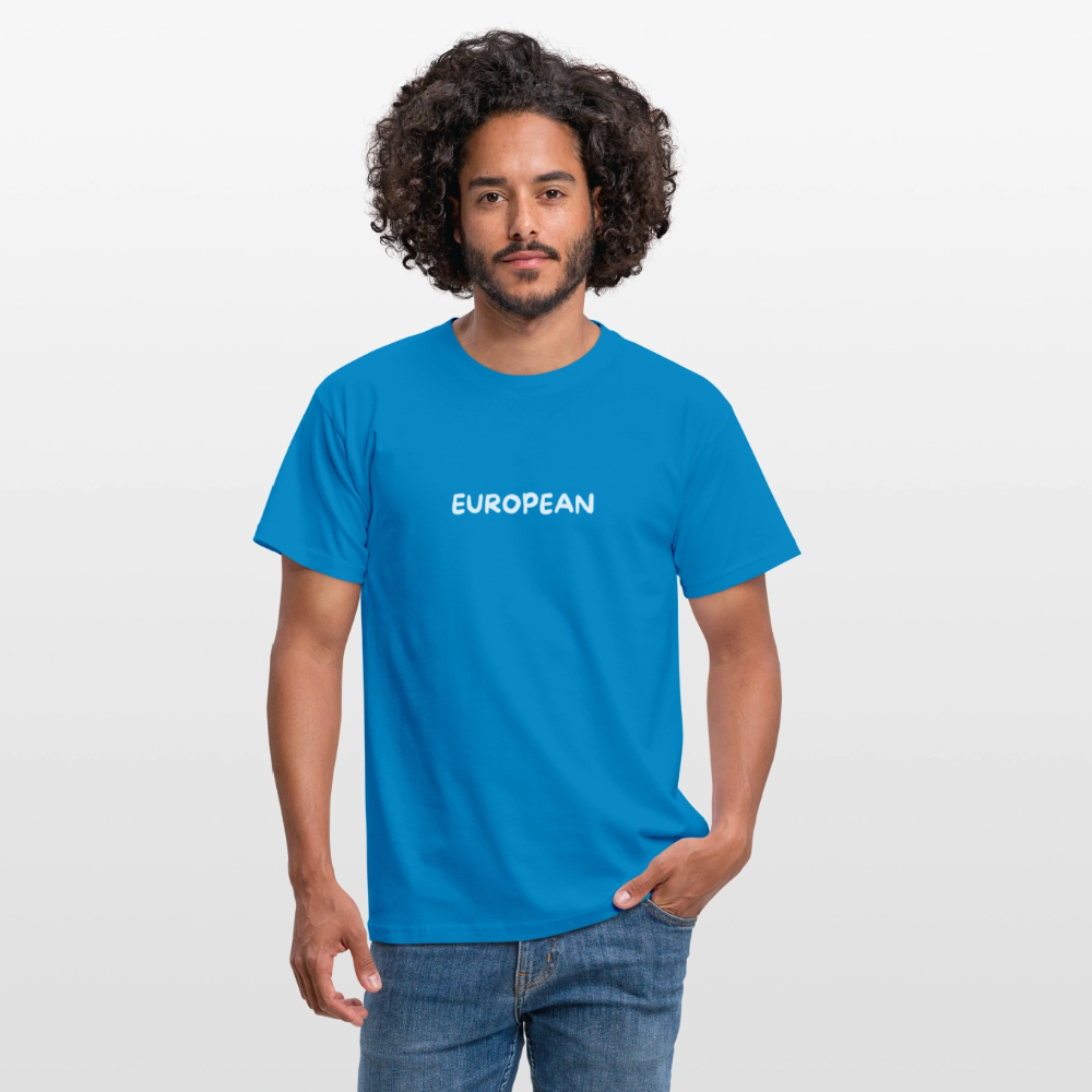 "EUROPEAN" Männer T-Shirt - royal blue