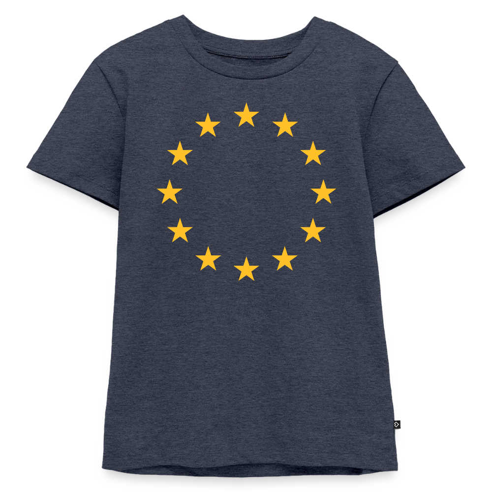 "12-Stars" - Kids' Premium T-Shirt - heather denim