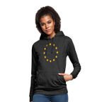 "12-Stars" - Women's Hoodie - charcoal grey
