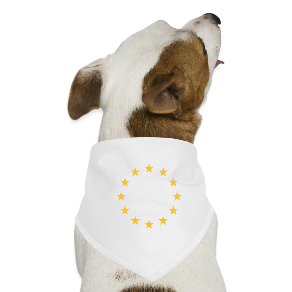 "12-Stars" - Dog Bandana - white