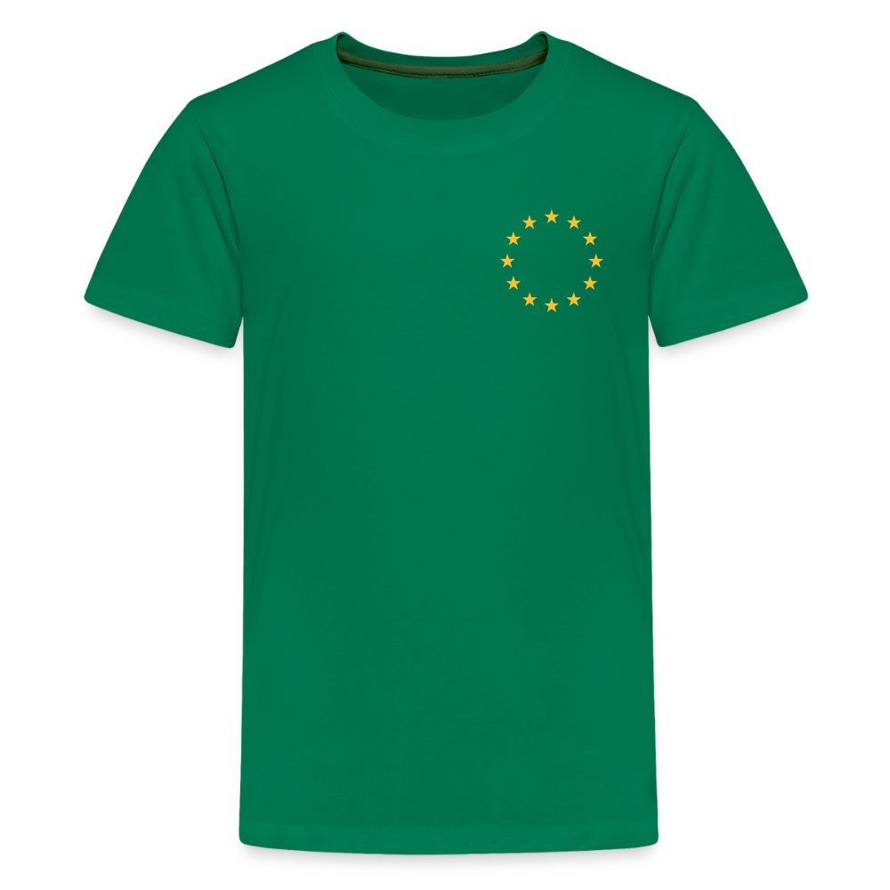 "12-Stars-mini" - Teenager Premium T-Shirt - kelly green