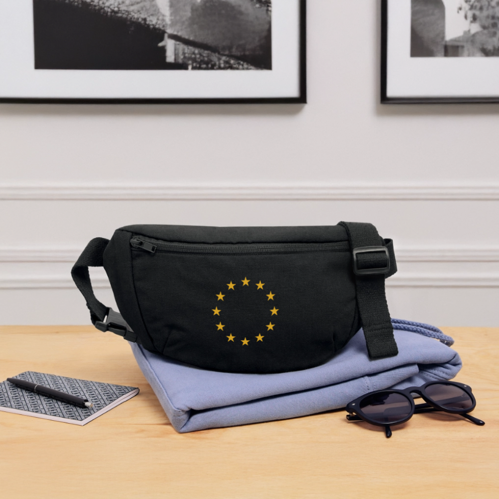 "12-Stars" - Stanley/Stella recycled Hip Bag - black