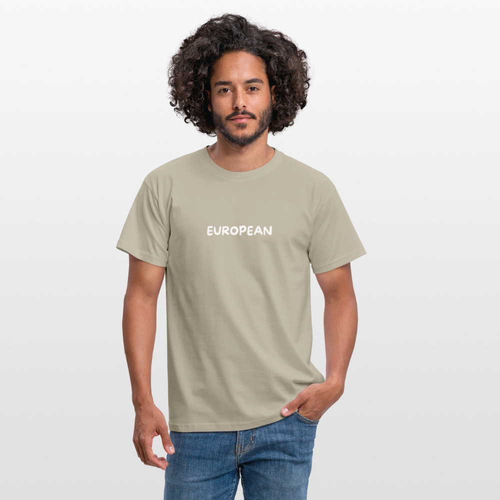 "EUROPEAN" Männer T-Shirt - sand beige