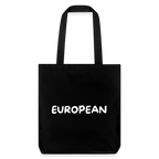 "EUROPEAN" - Stanley/Stella recycelter Heavyweight Stoffbeutel - black