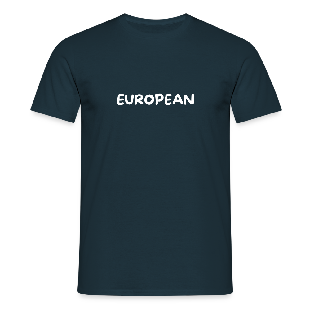 "EUROPEAN" Männer T-Shirt - navy