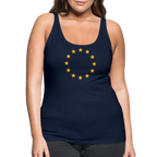 "12-Stars" - Women’s Premium Tank Top - navy