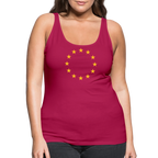 "12-Stars" - Women’s Premium Tank Top - dark pink