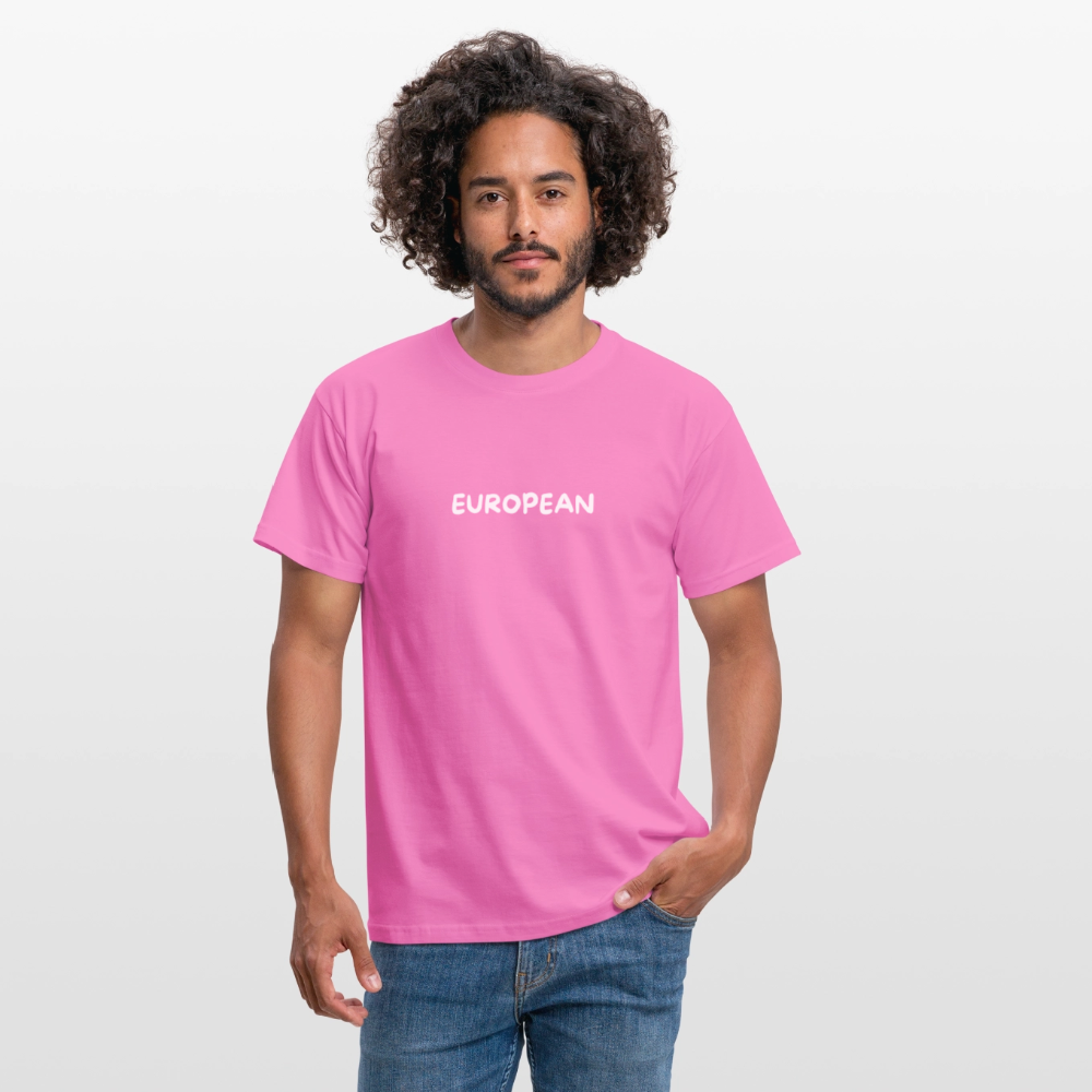 "EUROPEAN" Männer T-Shirt - pink
