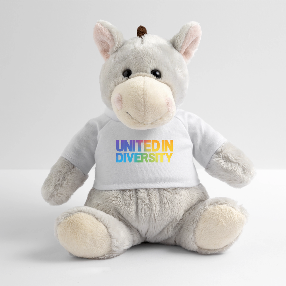 MiniFeet® Donkey Pelle - "United in Diversity - LGBTQ" - white