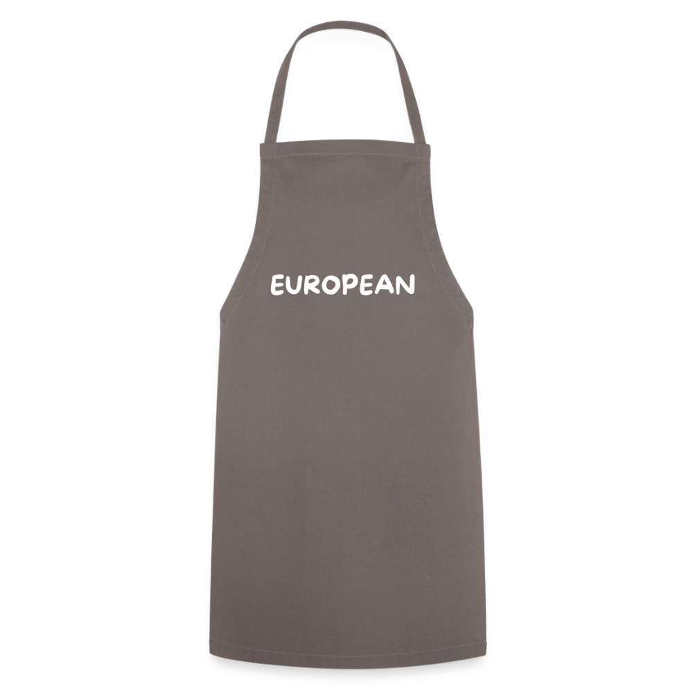 "EUROPEAN" - Kochschürze - grey