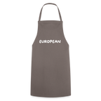 "EUROPEAN" - Kochschürze - grey