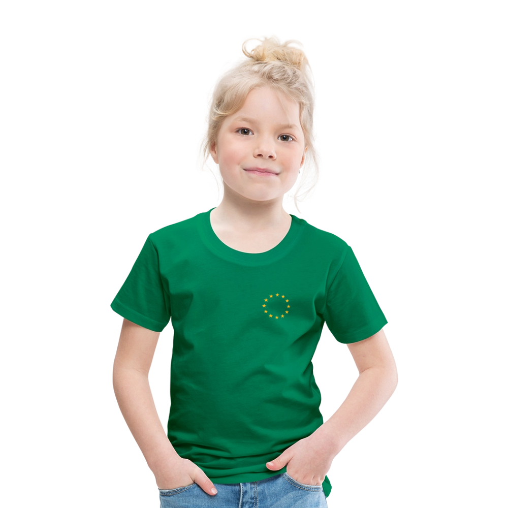 "12-Stars-mini" - Kinder Premium T-Shirt - kelly green