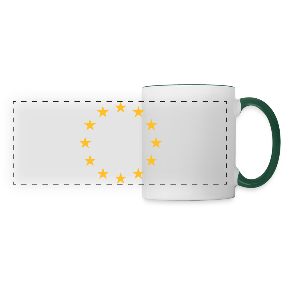 "12-Stars" - Mug - white/dark green