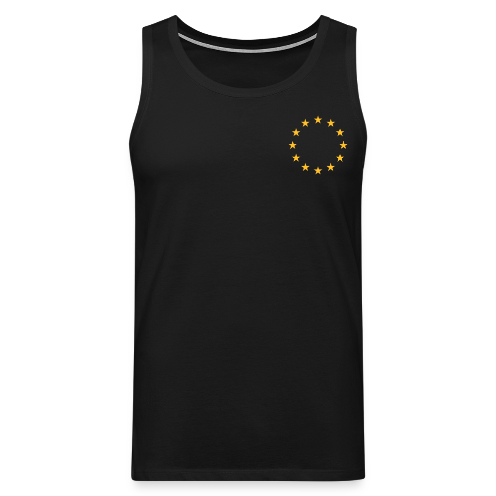 "12-stars-mini" - Männer Premium Tank Top - black