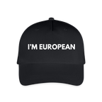 "I'M EUROPEAN" - Kinder Bio Basecap - black
