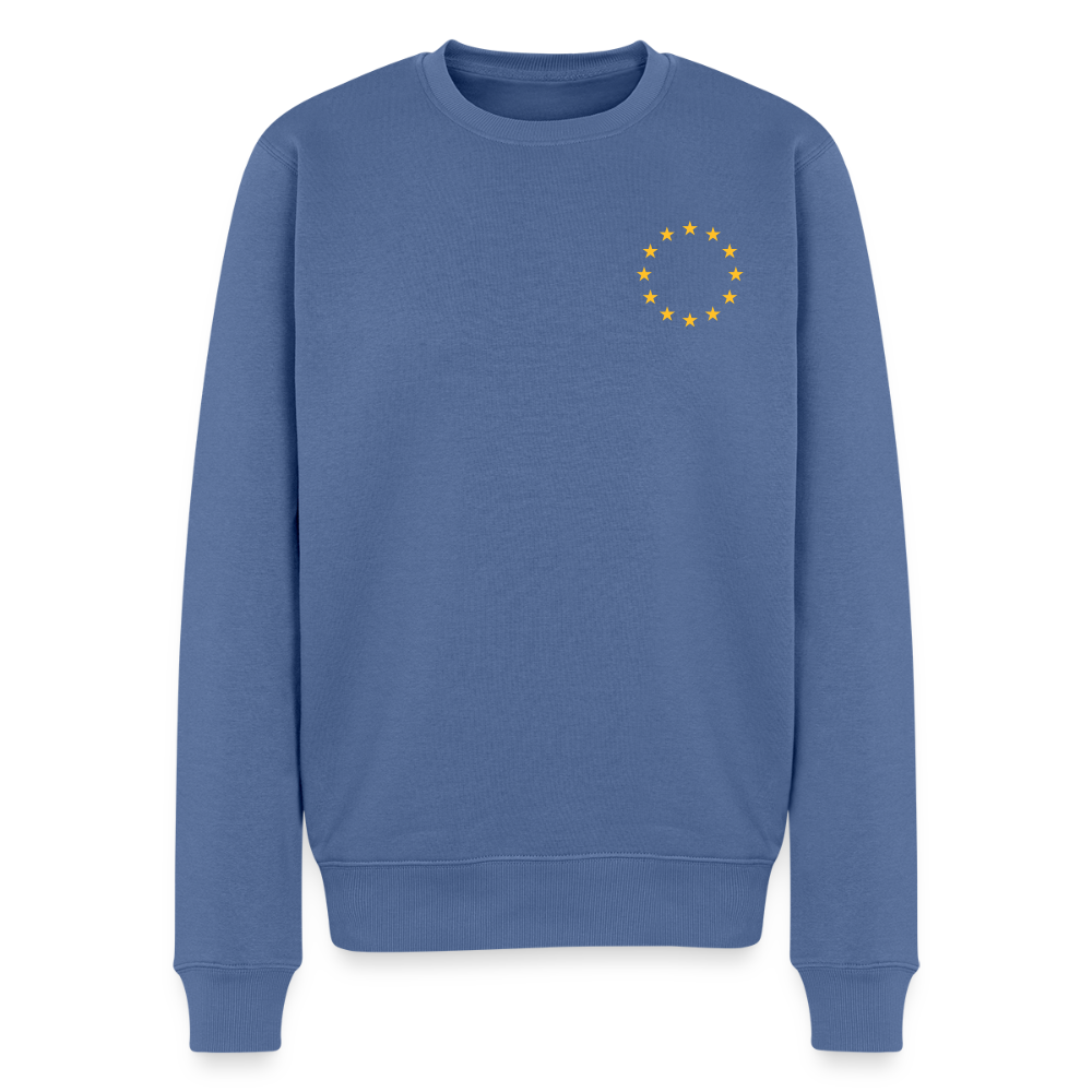 "12-stars-mini" - Männer Premium Pullover - stone blue