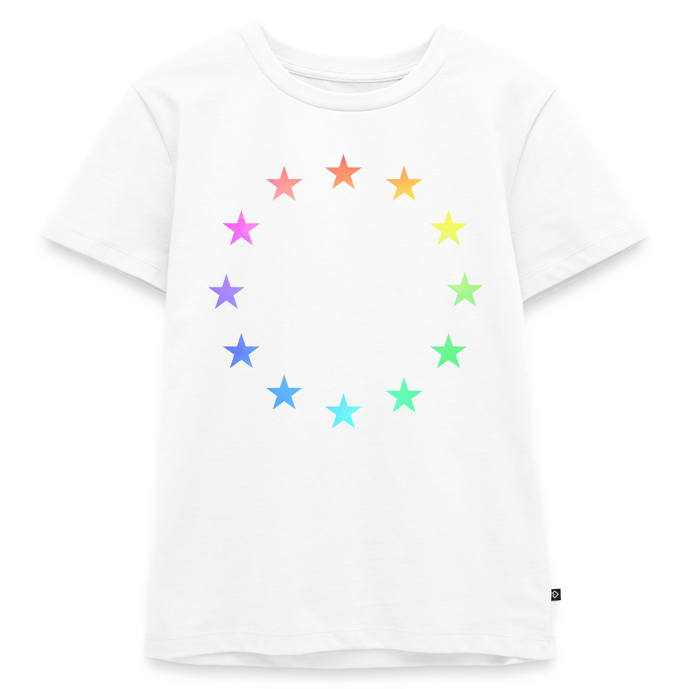 Kids' Premium T-Shirt - "12 Stars - LGBTQ" - white