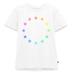 Kids' Premium T-Shirt - "12 Stars - LGBTQ" - white