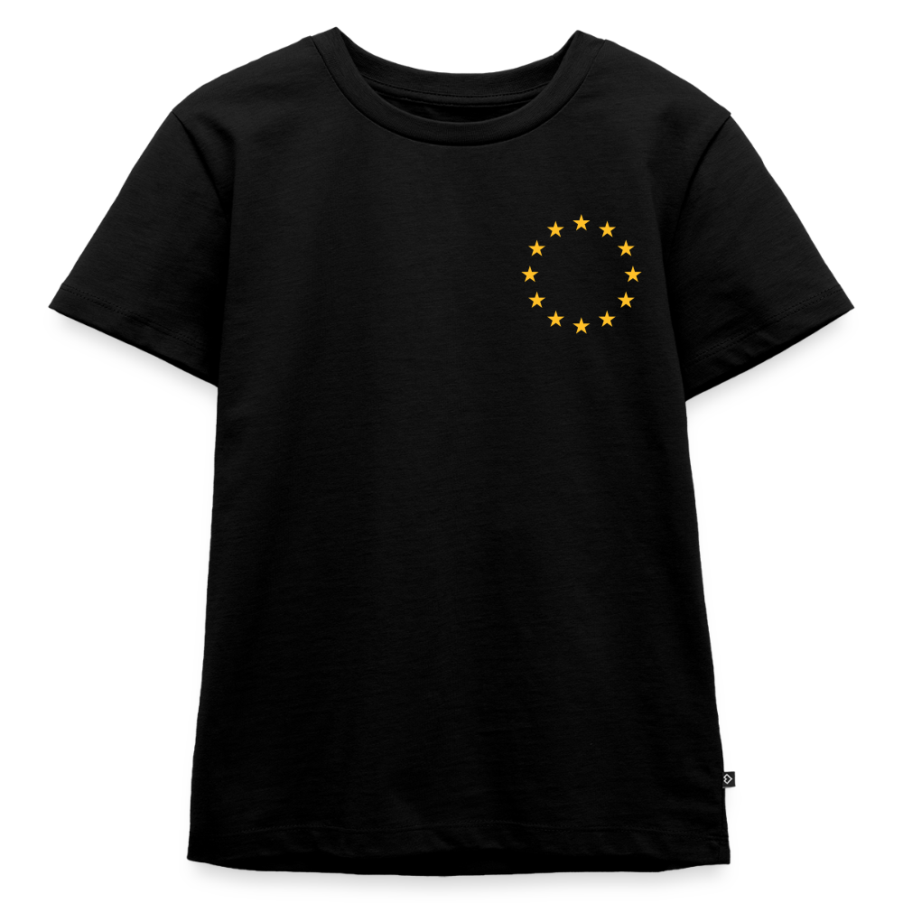 "12-Stars-mini" - Kinder Premium T-Shirt - black