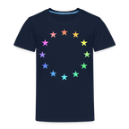 Kids' Premium T-Shirt - "12 Stars - LGBTQ" - navy