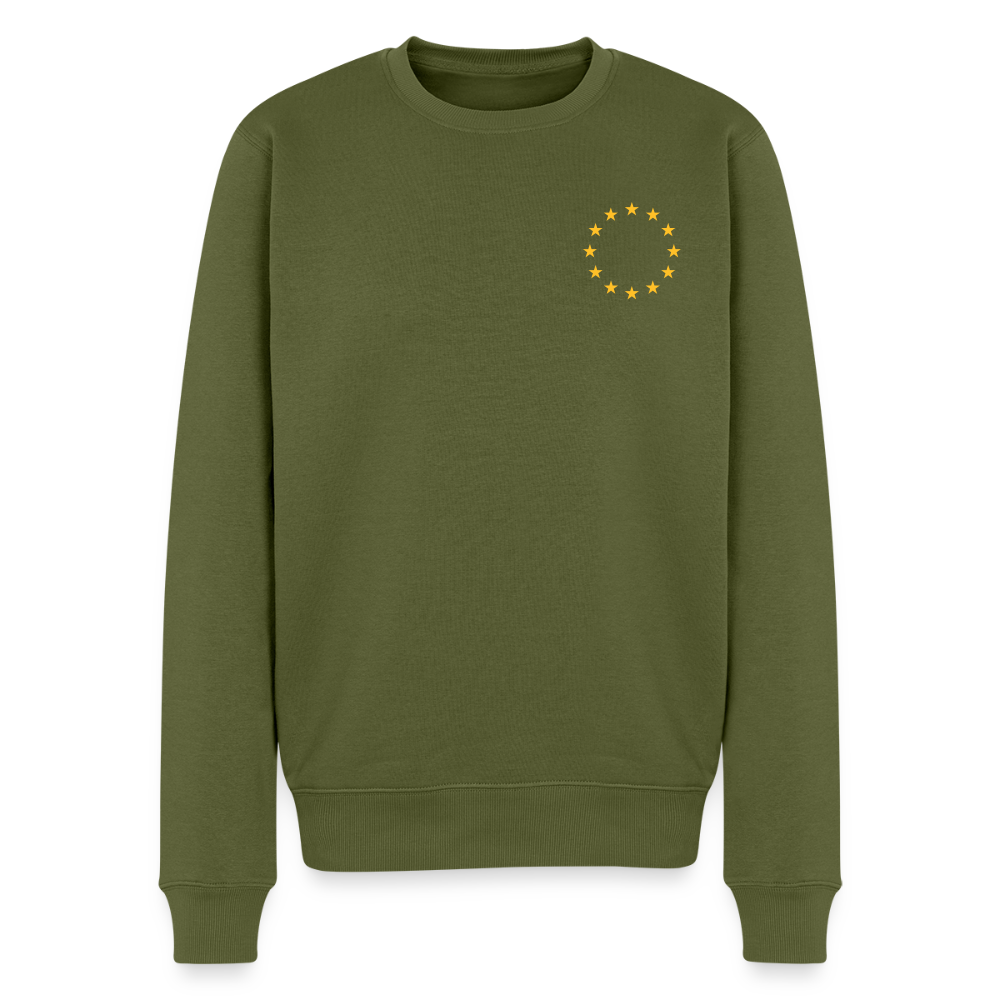 "12-stars-mini" - Männer Premium Pullover - khaki