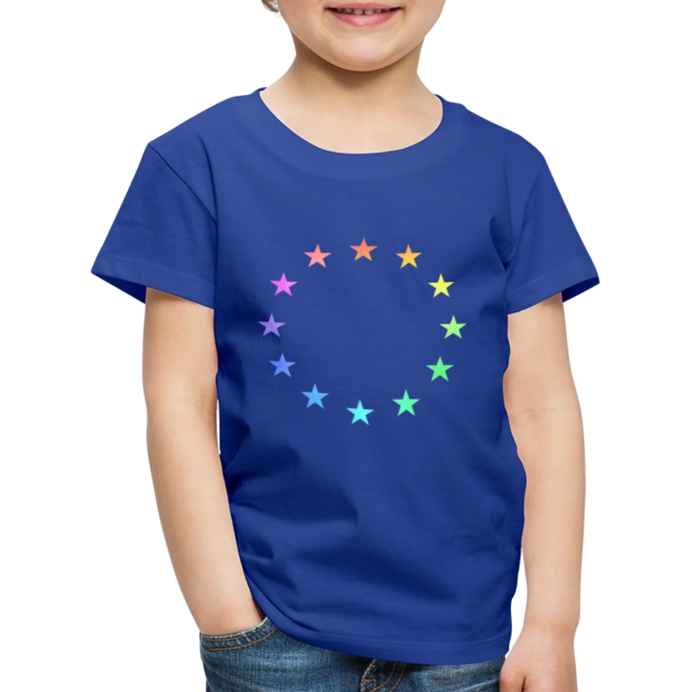 Kids' Premium T-Shirt - "12 Stars - LGBTQ" - royal blue
