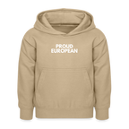 "PROUD EUROPEAN" - Kinder Hoodie - sand