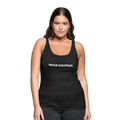 "PROUD EUROPEAN" - Frauen Premium Tank Top - charcoal grey