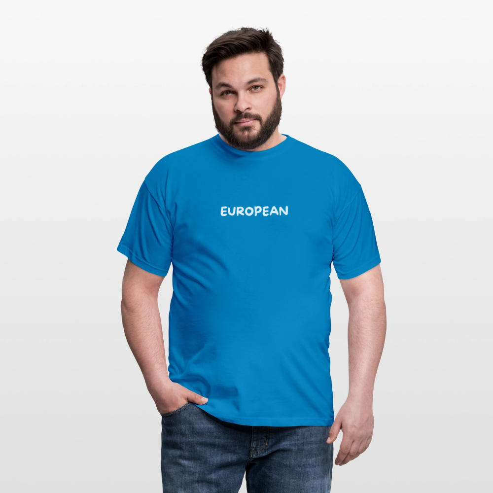 "EUROPEAN" Männer T-Shirt - royal blue