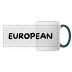 "EUROPEAN" - Tasse - white/dark green