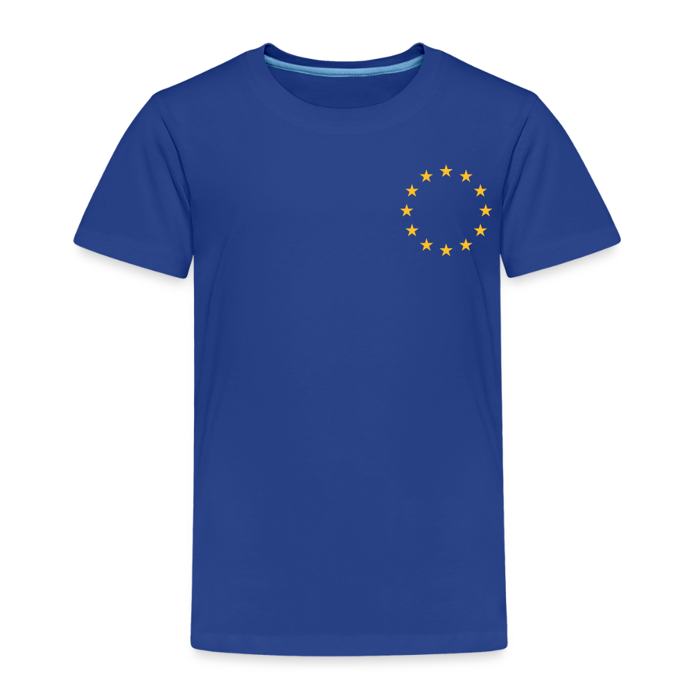 "12-Stars-mini" - Kinder Premium T-Shirt - royal blue