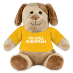 "I'M STILL EUROPEAN" - MiniFeet® Hund Helge - sun yellow