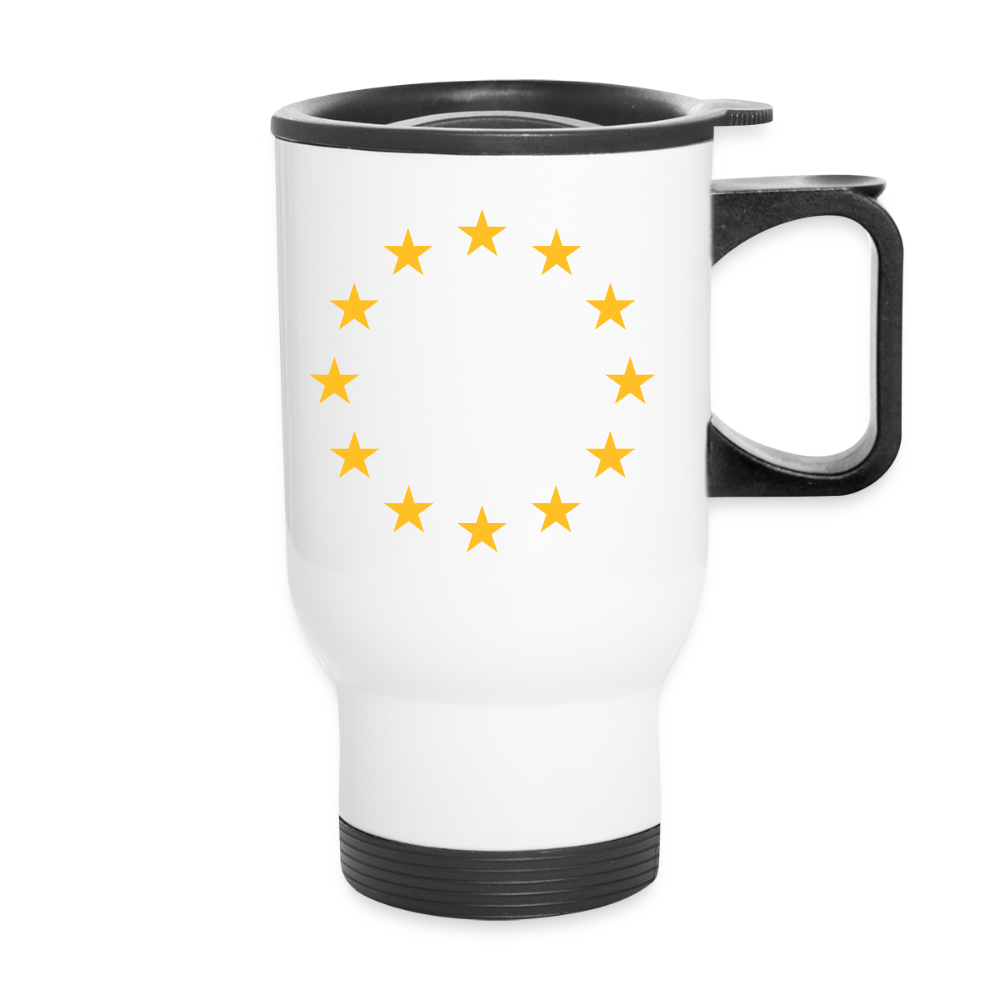 "12-Stars" - Travel Mug - white