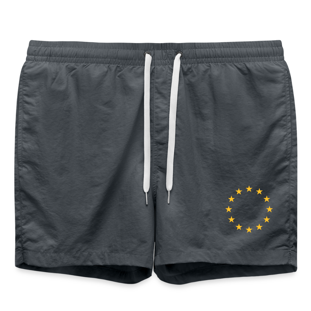"12-Stars" - Swim Trunks - anthracite