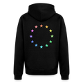 Men's Premium Hooded Jacket - "12 Stars - LGBTQ" - black