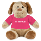 "I'M EUROPEAN" - MiniFeet® Hund Helge - pink