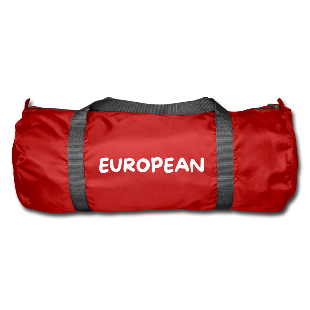 "EUROPEAN" - Sporttasche - red