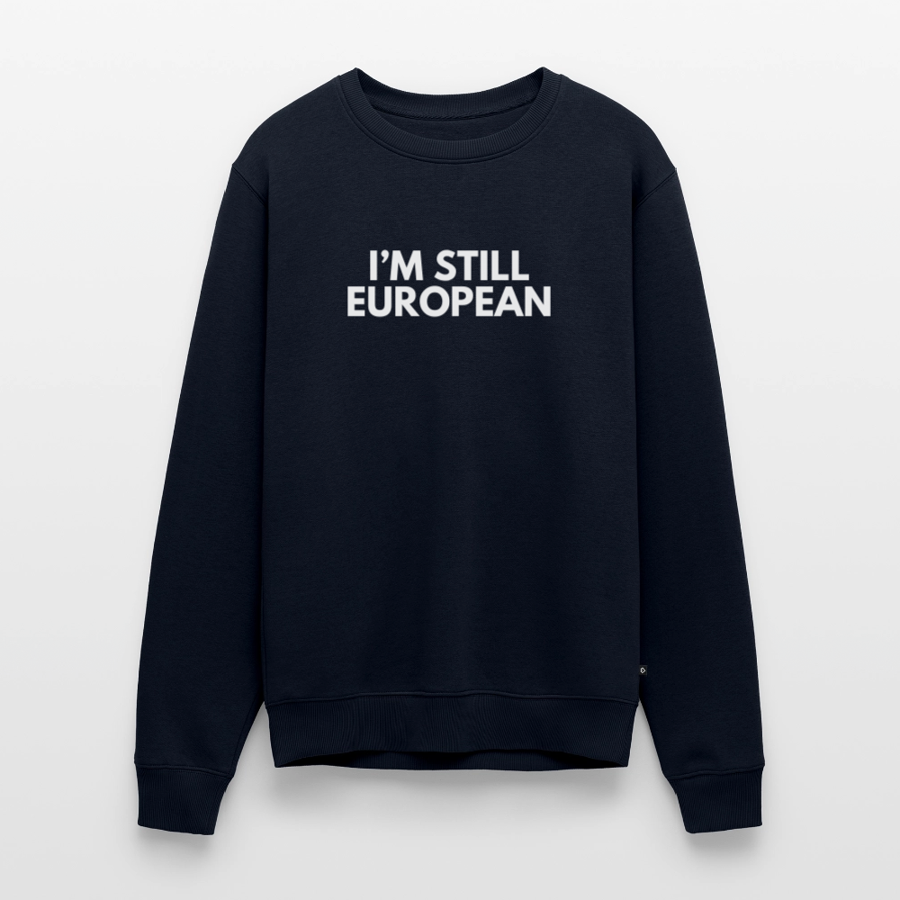 "I'M STILL EUROPEAN" - Männer Premium Pullover - navy